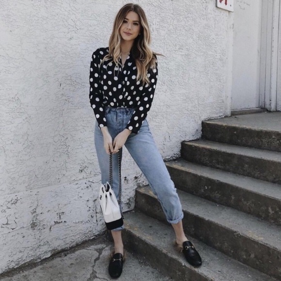 Zara blogger fav polka dot boydsuit - Picture 4 of 8